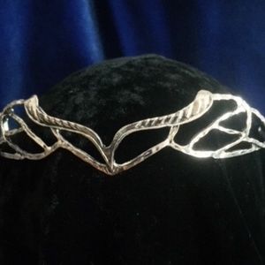tiara crown elrond galadriel silver